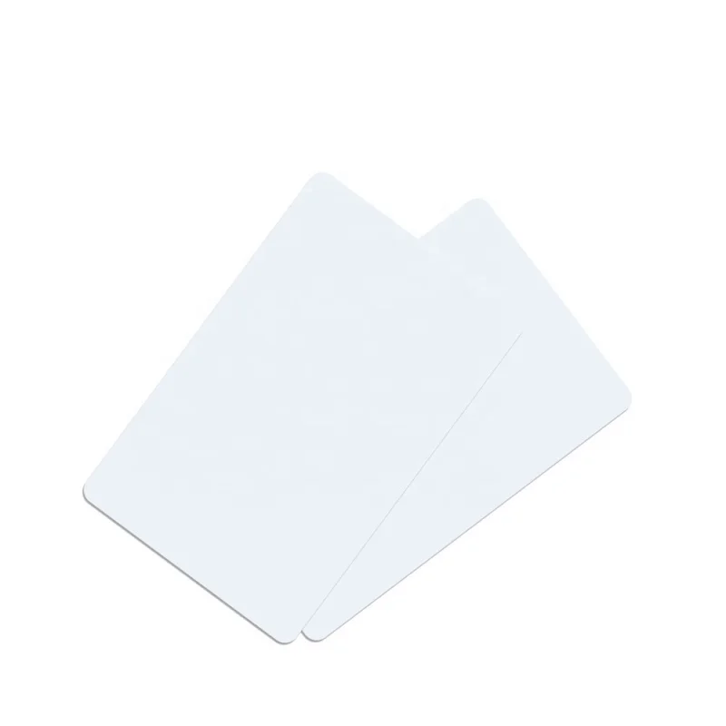 

100pcs a lot 13.56 Mhz RFID White Smart Card NFC Contactless Cards PVC Blank Card