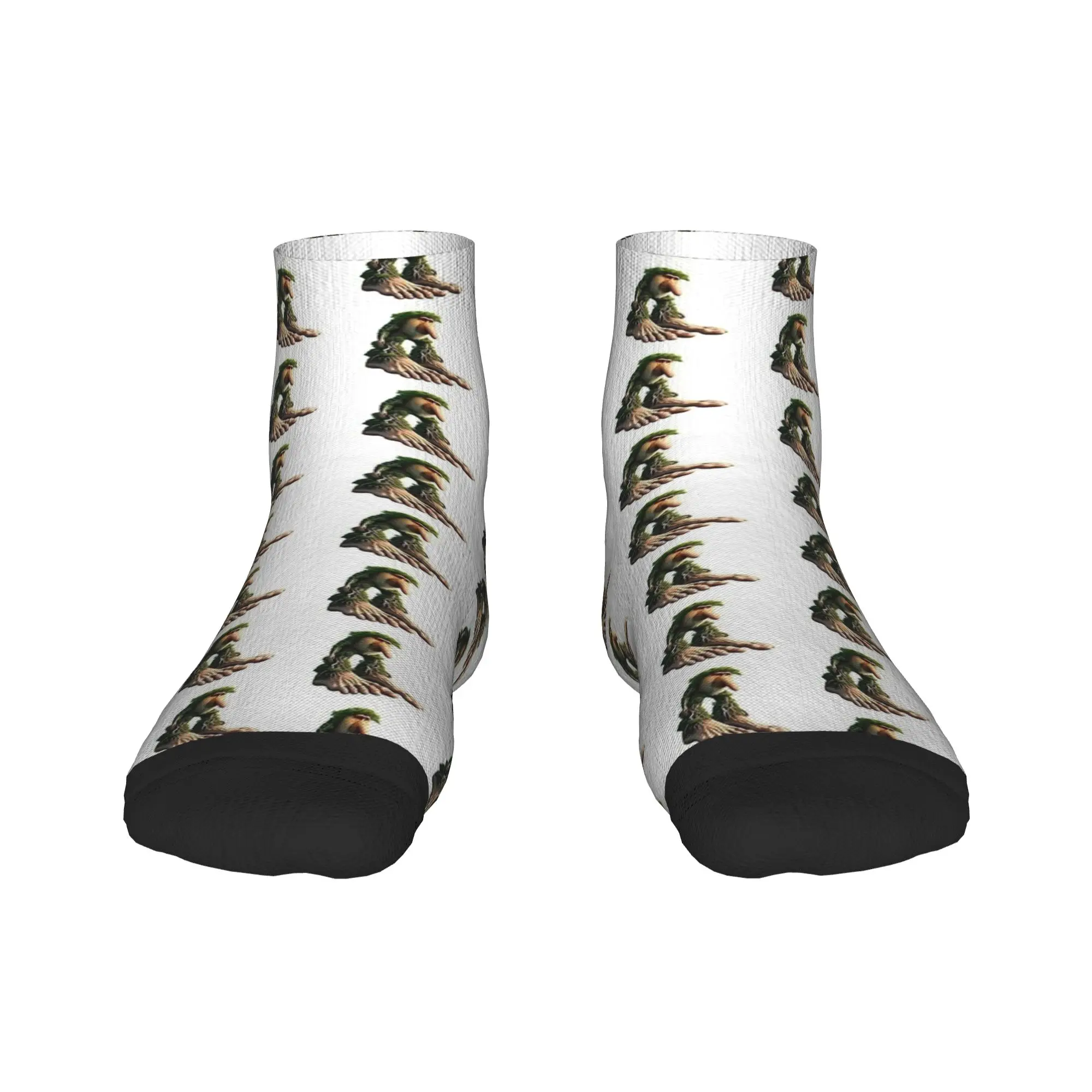 جوارب رجالية غير رسمية Brr Brr Patapim الإيطالية Brainrot المضادة للانزلاق الراحة لينة جورب الصيف مضحك مطبوعة سكيت الجوارب