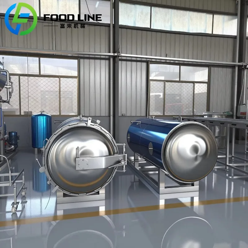 معقم آلة طهي البيض عالي الكفاءة لصناعة الأغذية، تعقيم بالبخار بحالة جديدة