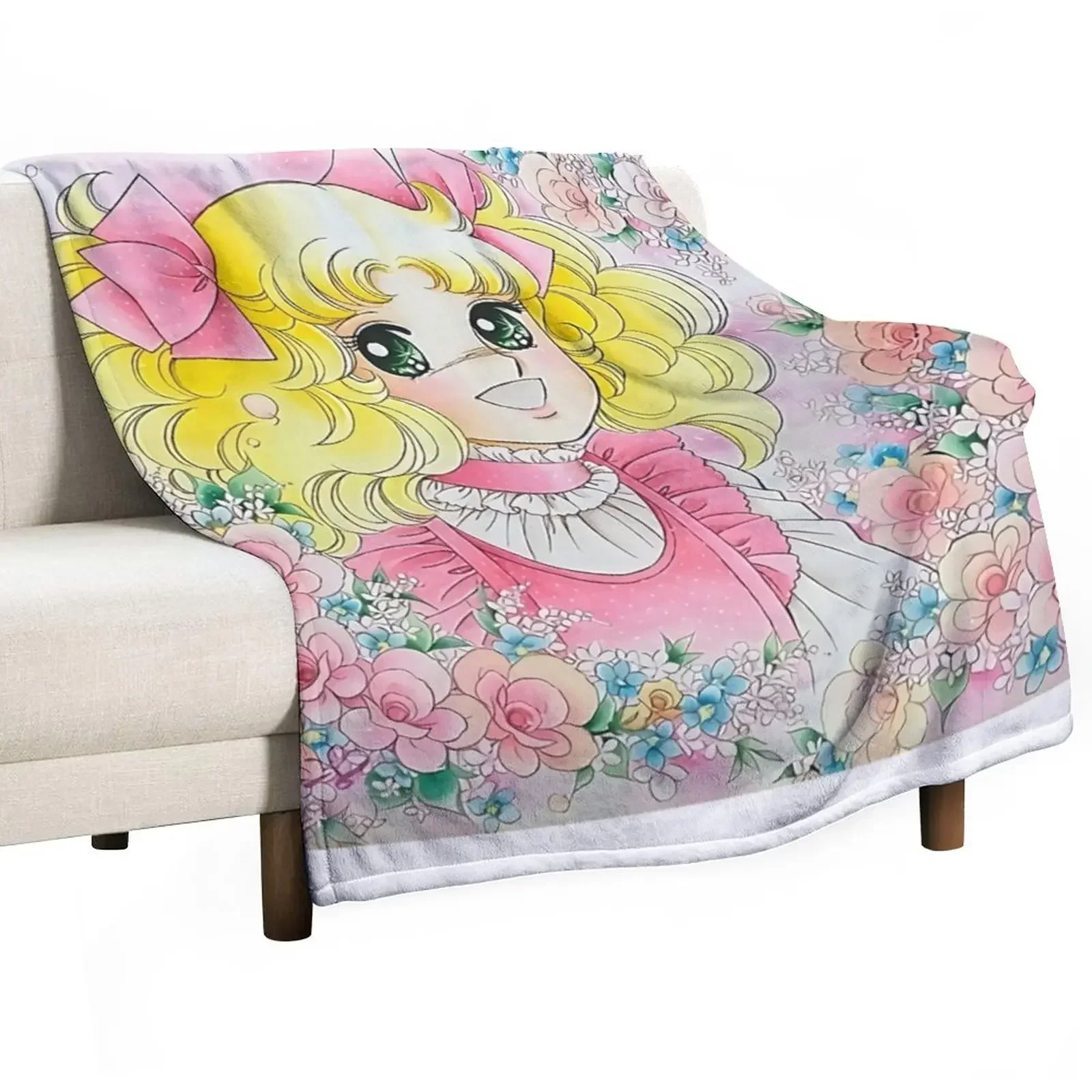 

CANDY CANDY!! Throw Blanket Furry Bed covers Sofa Blankets