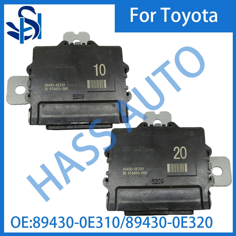 

89430-0E310/89430-0E320 For 2023 LEXUS TX SERIES Side Mirror Control Computer ECU Module