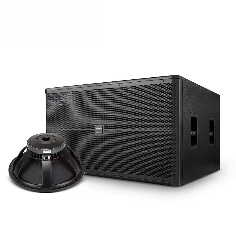 

4 Ohm Dual 18-inch Amplifier System Subwoofer 1200 Watt Speaker Passive