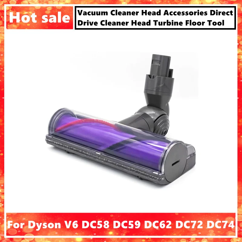 

Головка для пылесоса Dyson V6 DC58 DC59 DC62 DC72 DC74 аксессуары для пылесоса с прямым приводом головка турбины напольный инструмент