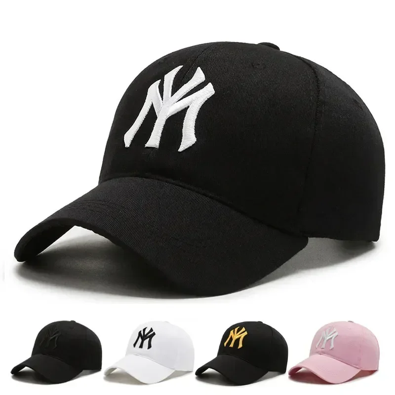 Unique Embroidered Fashion Letter Baseball Cap with Adjustable Sun Visor for Men and Women Outdoors