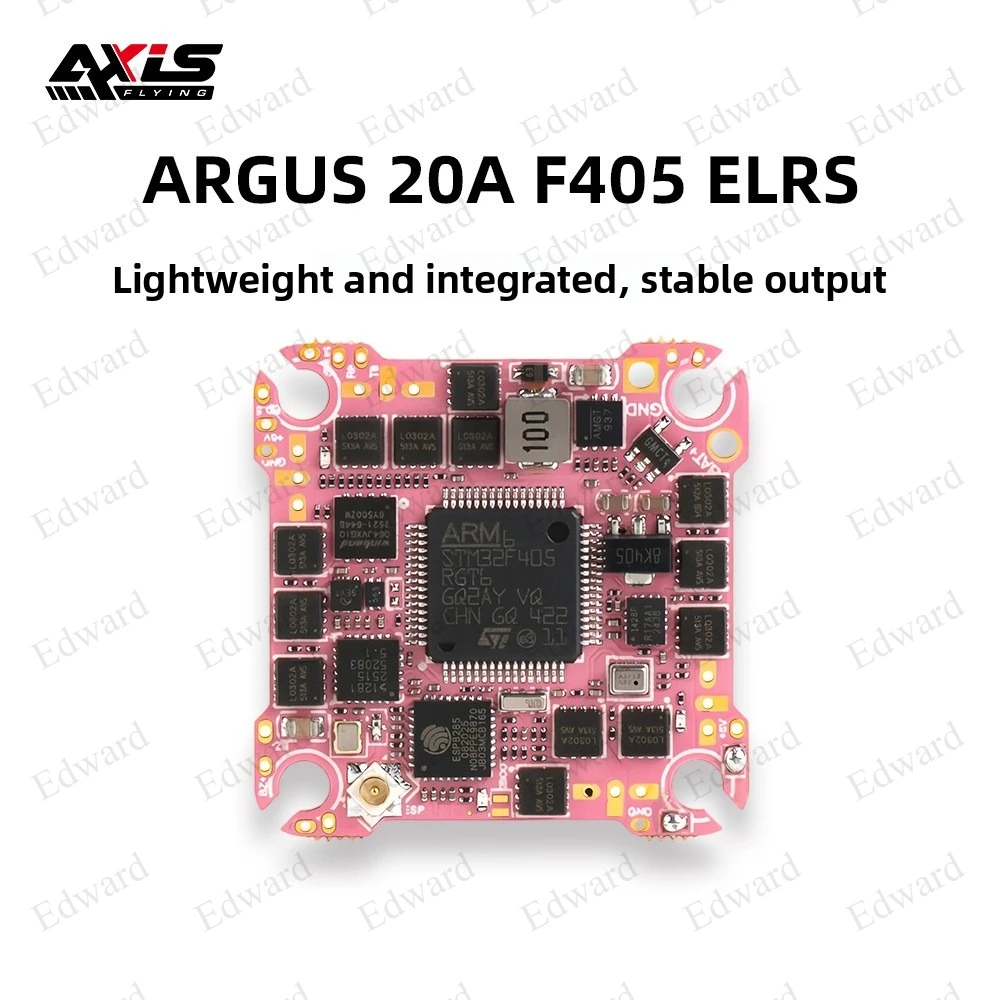 2026 Axisflying Cool F405 AIO flight control 20A built-in ELRS 2.4 crossover four-in-one ESC 3-4S