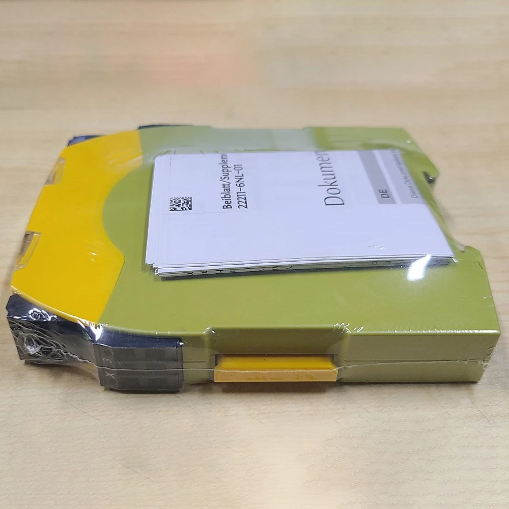 Novo para pilz pnoz s2 c 751102 24v módulo terminal de relé de segurança na caixa