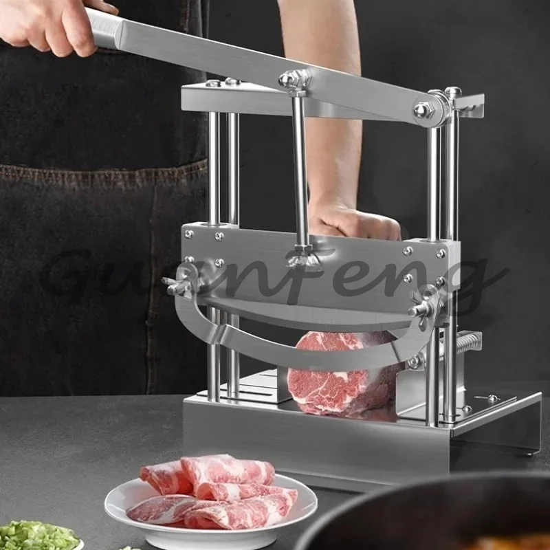 Portable Multifunctional Commercial Meat Cutter Lamb Roll Slicer