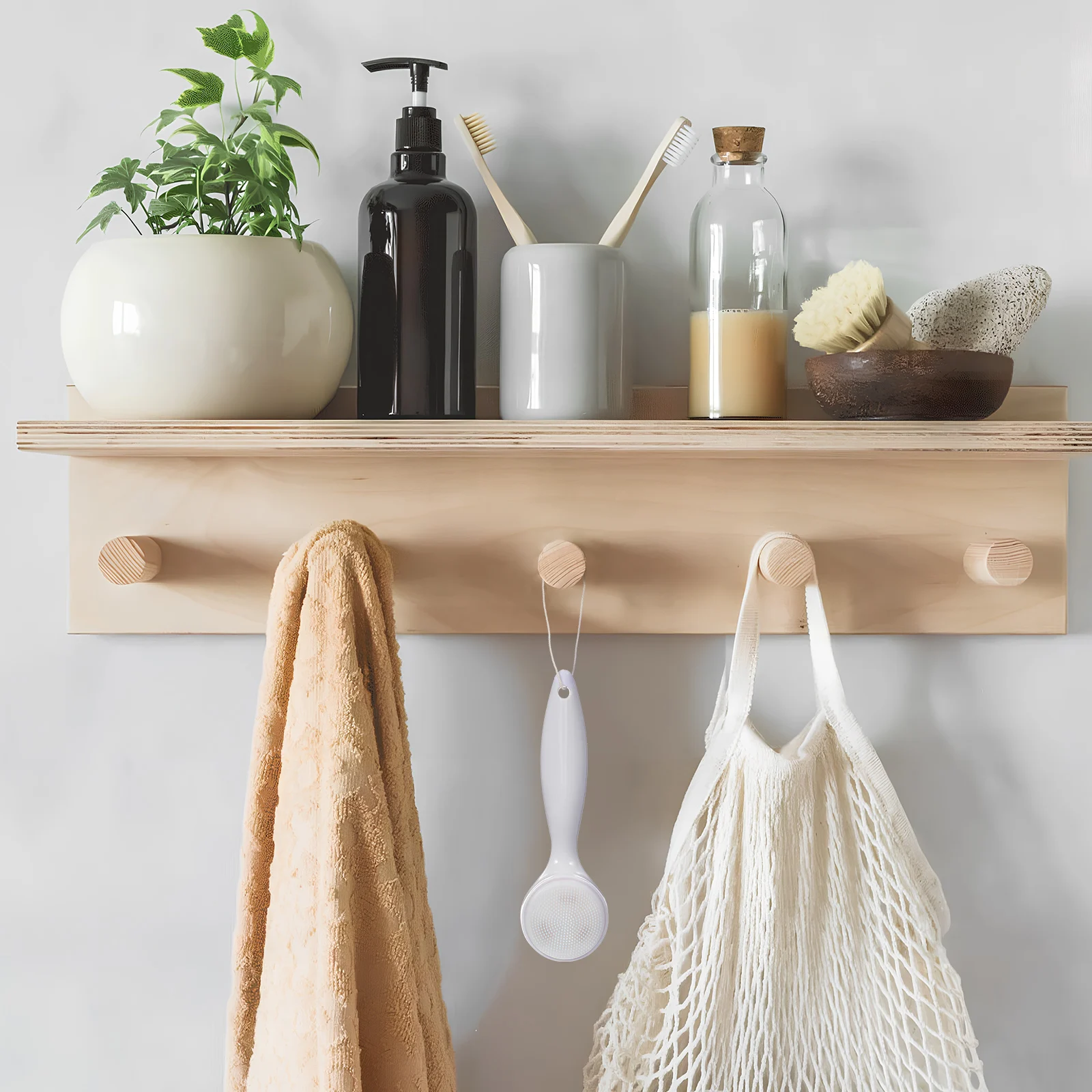 

2 Pcs Cleansing Brush Facial Scrubber Skin Care Silicone Face Scrubbers for Men