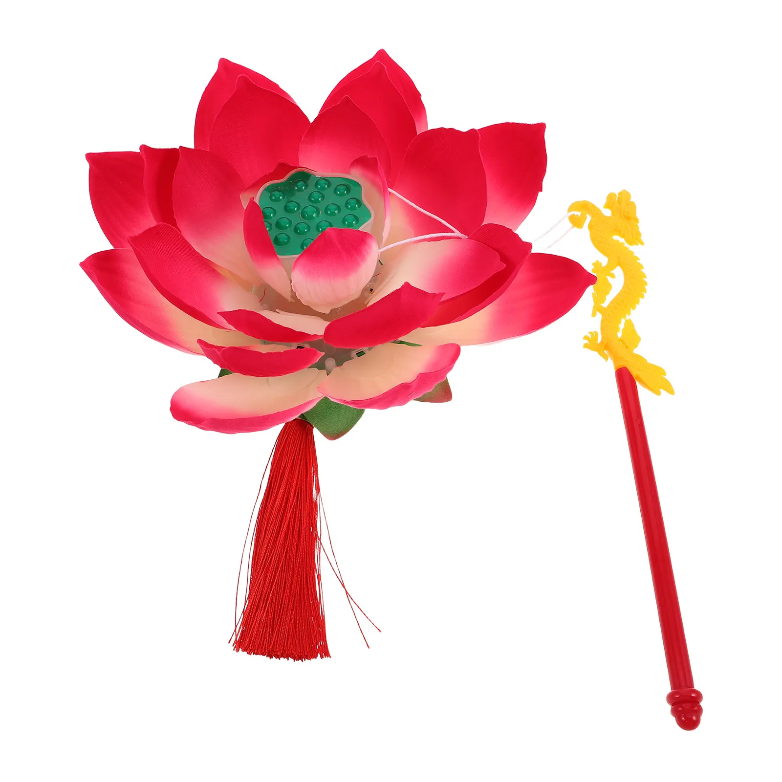 Handheld Lotus Flower Lantern Unique Design DIY Lantern Making Kit Mid-Autumn Festival Festive Decoration Outdoor Garden Chinese