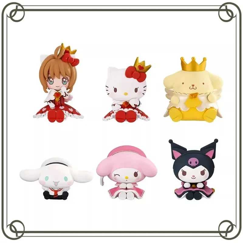 

BANDAI Card Captor KINOMOTO SAKURA Kuromi Collection Ornament Anime Children's Day Gifts Action Figures Model Kids Toy