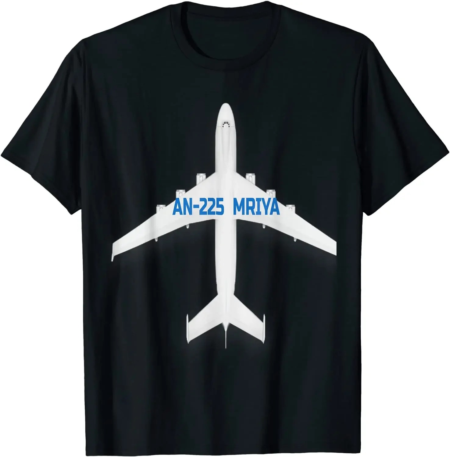An-225 Mriya and Vintage Patriotic Flag Men T-Shirt Short Sleeve Casual Cotton O-Neck Summer Tees