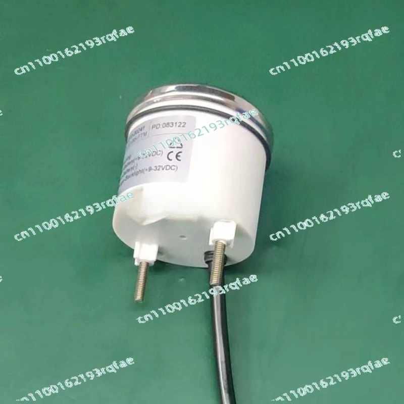 52 مللي متر/2in البحرية الرقمية عمق متر 100 متر/110yd مقاوم للماء مقياس العمق مع الخلفية البيضاء ل قارب يخت #3