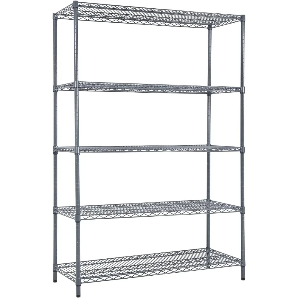 Land Guard 5 Tier Storage Racks and Shelving - 48