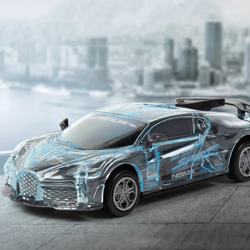 Children Toys Cars Cool Inertial Car Sound And Light Sports Car Collect Ornaments Children'S Toy Boy Birthday Gifts