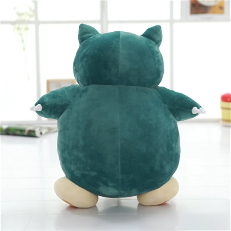 30-200cm Giant Pokemon Cartoon Snorlax Plush Toys Soft Snorlax Leather Shell Plush Anime Figure  Big Gengar Fill Yourself Toy