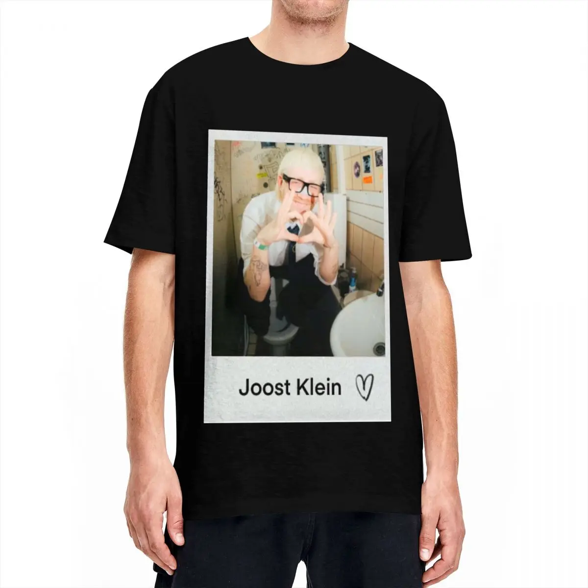 Joost Klein Picture T-Shirt Fashion T-Shirts Short Sleeve Streetwear Tops Beach Cotton Breathable Oversize Clothing