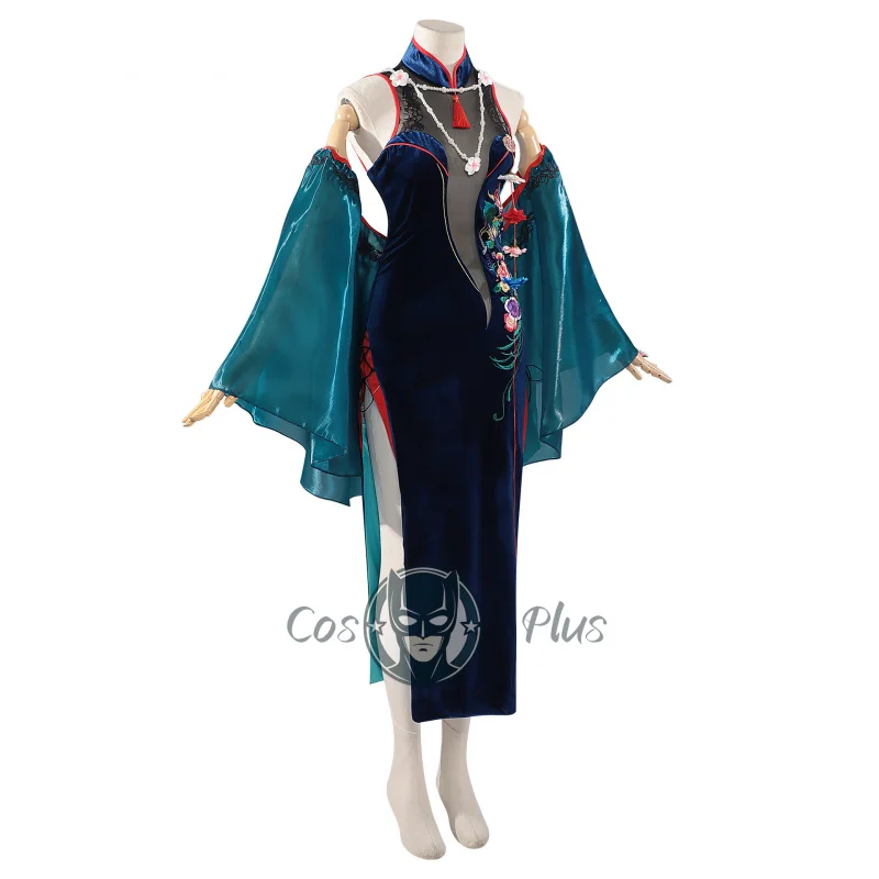 الطريق إلى أي مكان Cabernet تأثيري حلي شيونغسام النساء الفتيات لعبة البدلة هالوين حفلة لعب الأدوار