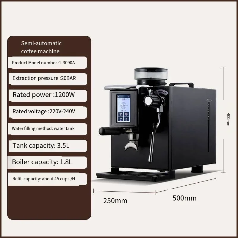 Espresso Coffee An Automatic Brews Coffee By Forcing Espresso Machine Cappuccino Maker