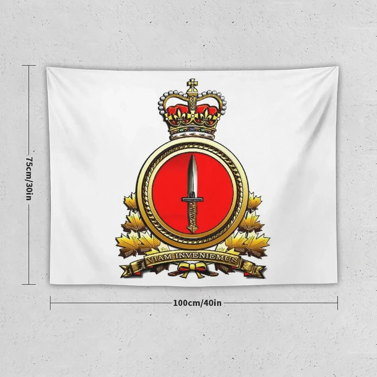 Special Operations Forces (Canadian) Command Badge Tapestry Wall Decoration Items Bedroom Organization And Decoration Tapestry