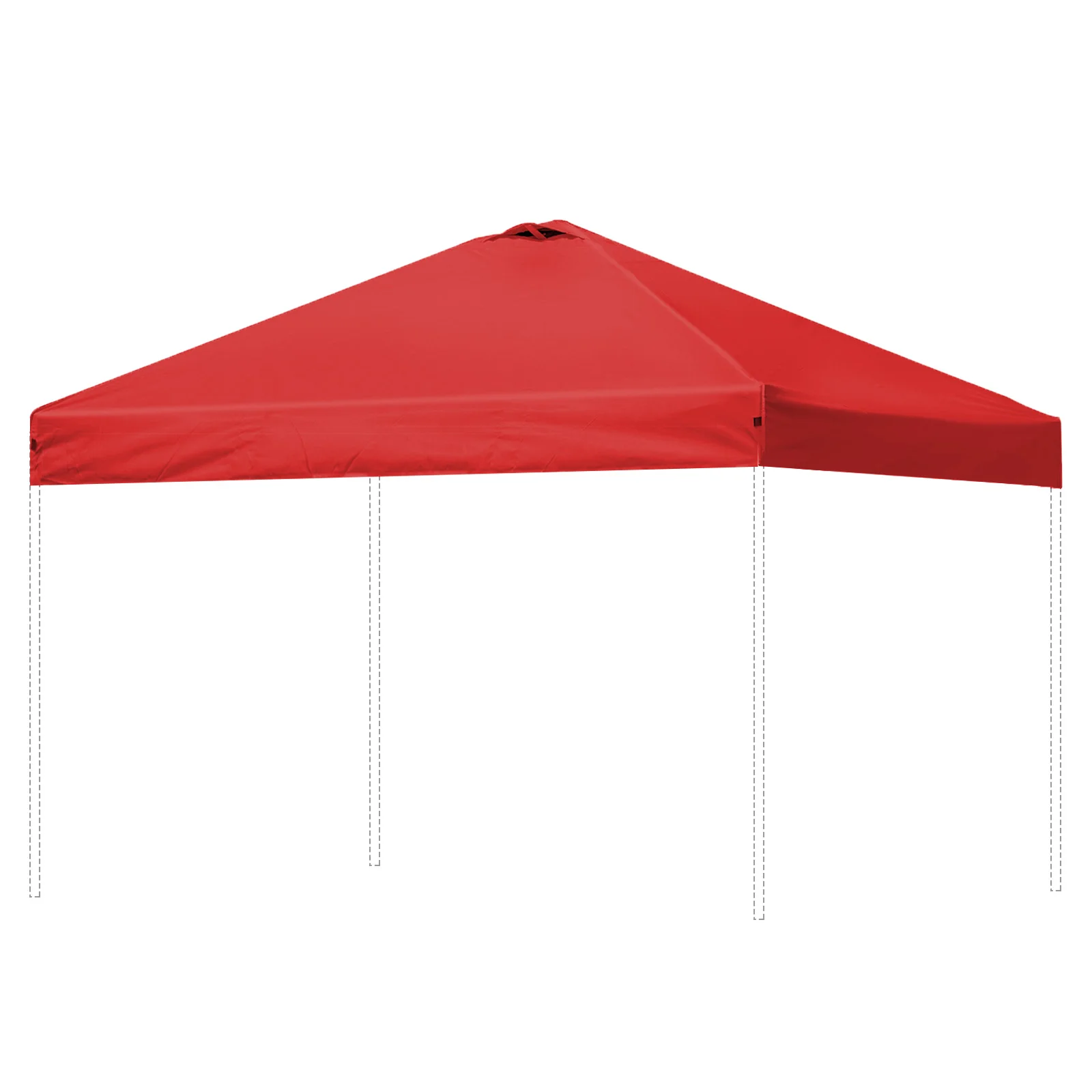 10x10 pop-up canopy tent top replacement with roof cover with ventilation waterproof outdoor garden terrace pavilion sunshade