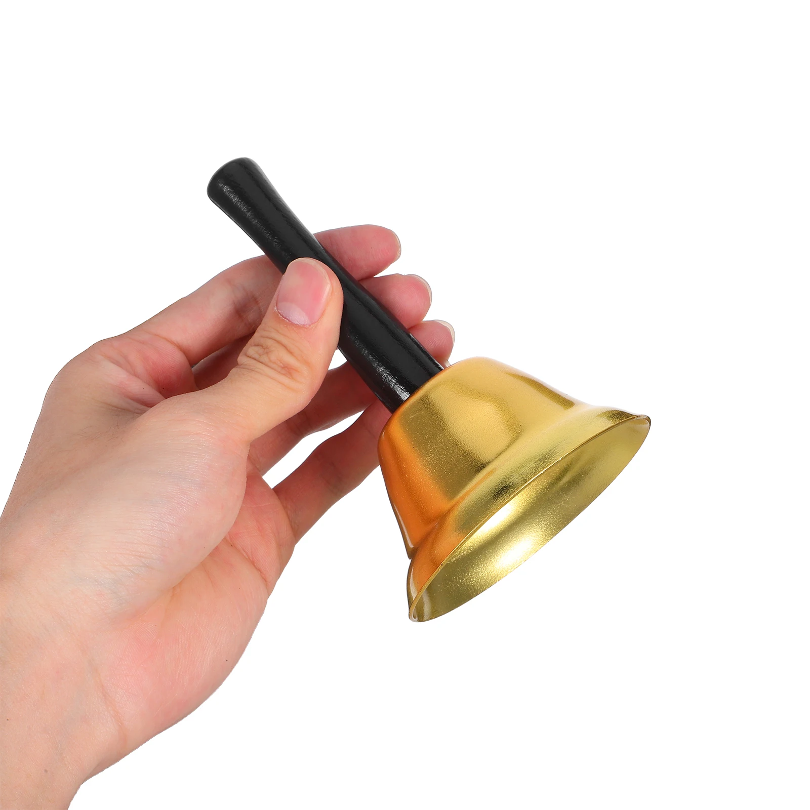 

2 .5Cm Bell Wooden Handle Lightweight Christmas Decoration Party Hotel Home Use Sleek Ergonomic Service