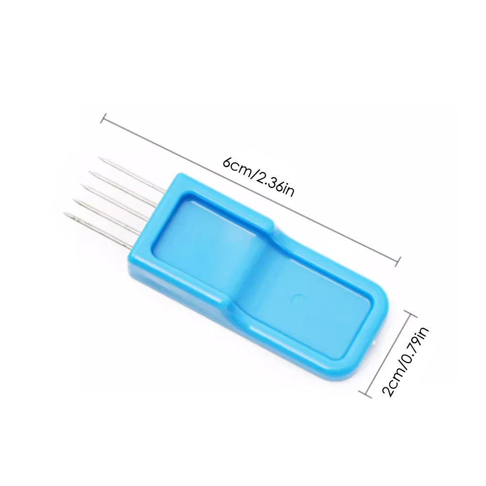 Five-Needle Steel Brush, Pottery Tools, Clay Shaping Tool, Clay Texture Brush, Five-Needle Scratcher