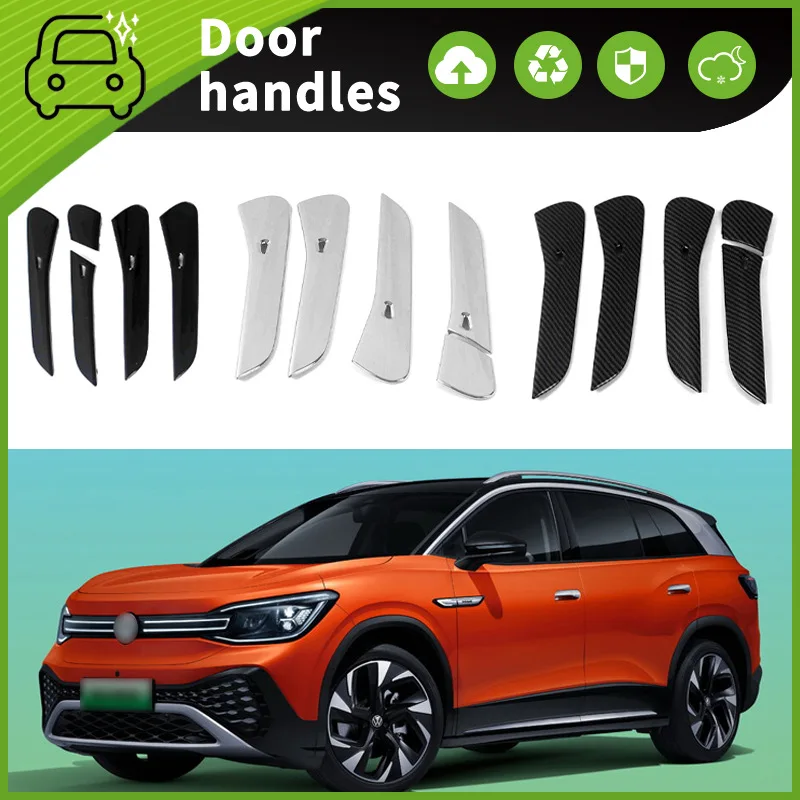 Suitable for 22 Volkswagen ID.6X ID.6CROZZ door handle decorative door bowl handle scratch protection sticker