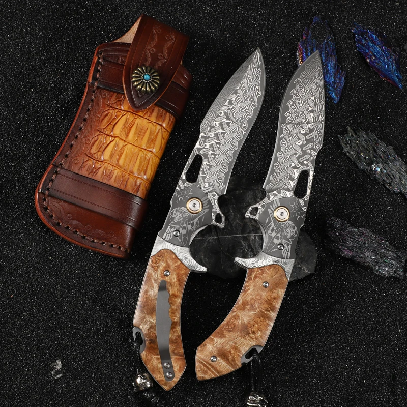 Nóż składany VNLA, ręcznie rob – Hunting Camp Outdoor Kitchen recenzja i cena