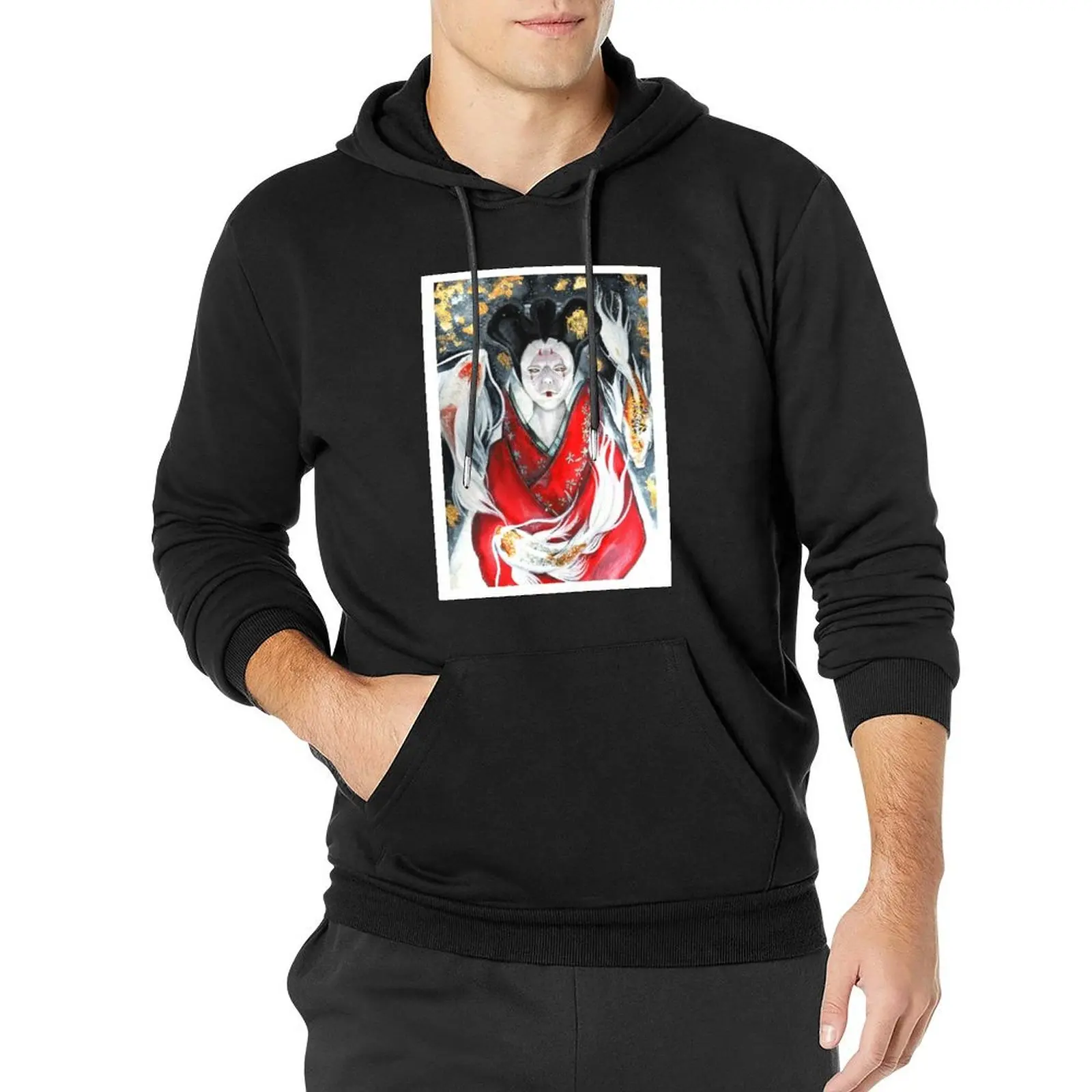 

Ghost in the Shell inspired watercolor piece Pullover Hoodie winter clothes pullover hoodies