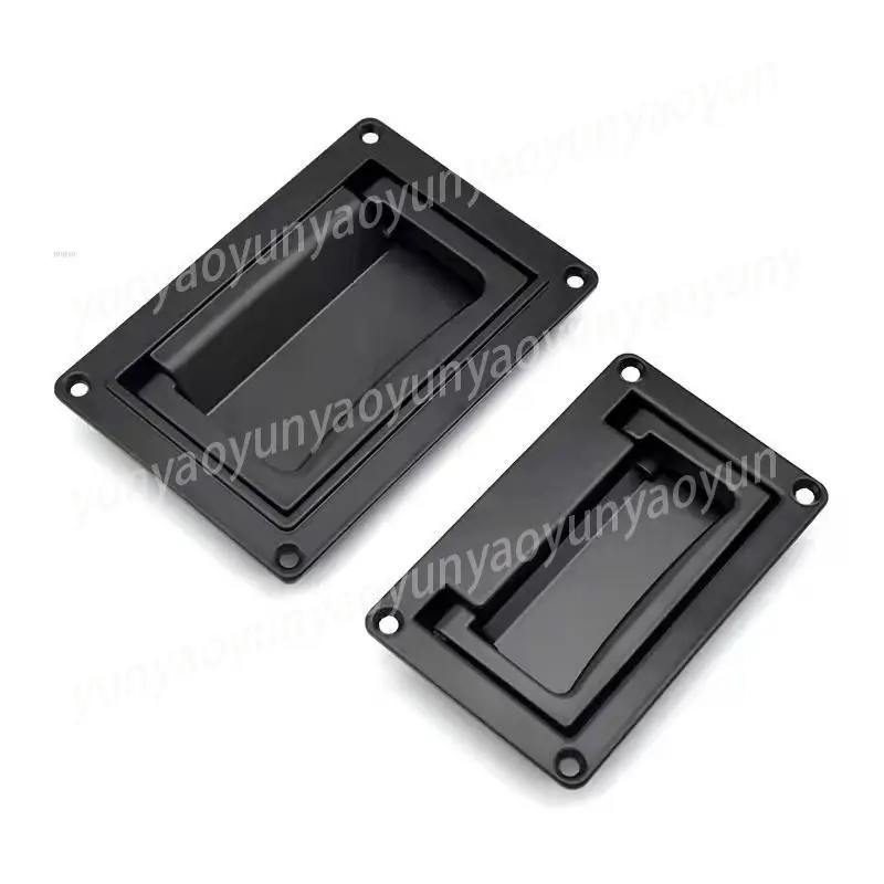 Cabinet Hidden Handle, Zinc Alloy Square Handle, Sliding Door Handle, Cabinet Toolbox Embedded Wooden Door Handle