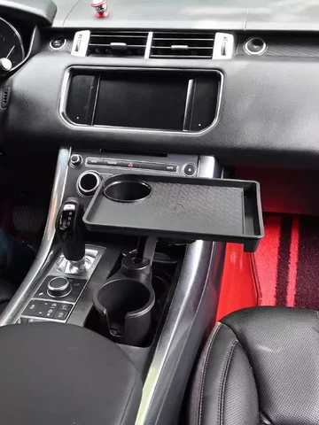 자동차 컵 홀더 디너 플레이트 휴대 전화 브래킷 워터 컵 음료 보관 분리형 조절식 자동차 부품