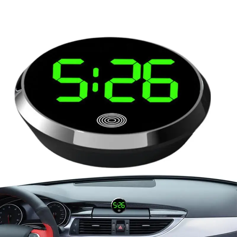Car Vent Clocks Watch Car Dashboard on Board Clocks Watch Waterproof Auto LED Air Vent Watch Touch Activation for Truck Suvs