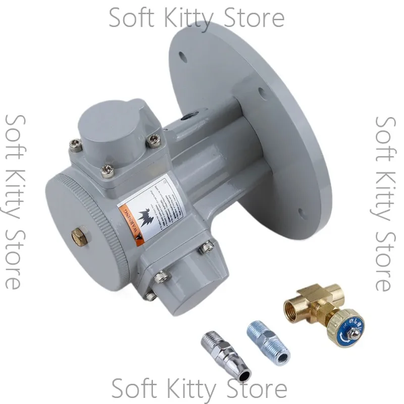 Piston Type Air Motor XS-HS015 Explosion-proof Motor Vertical/Horizontal Pneumatic Motor Torque 0.96NM