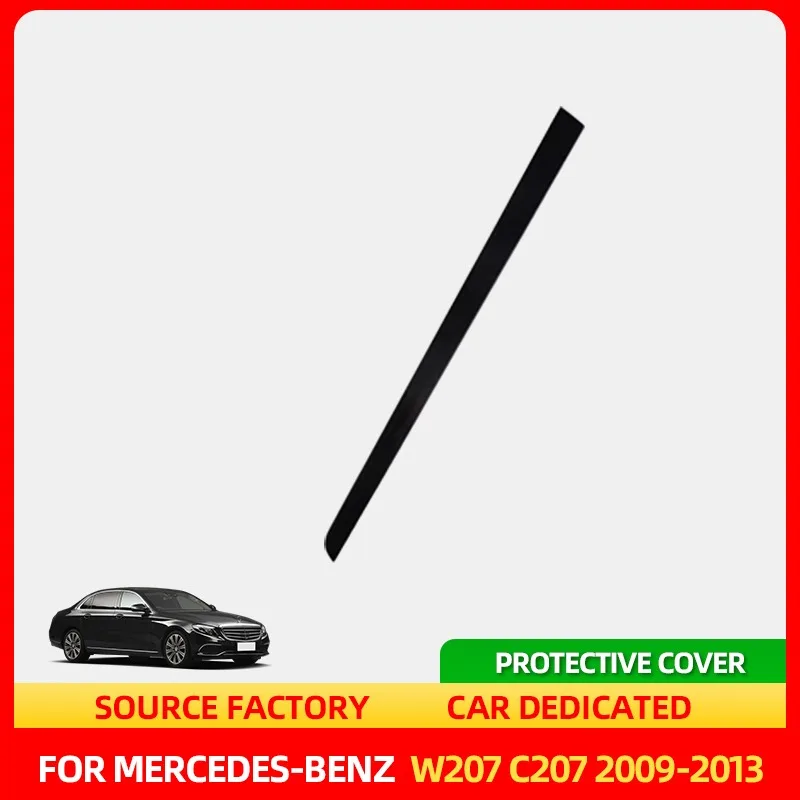 

Interior Stickers central de coche, LHD, compatible con Mercedes Benz Clase E Coupe W207 C207 2009-2013, color negro, nuevo, 3 u