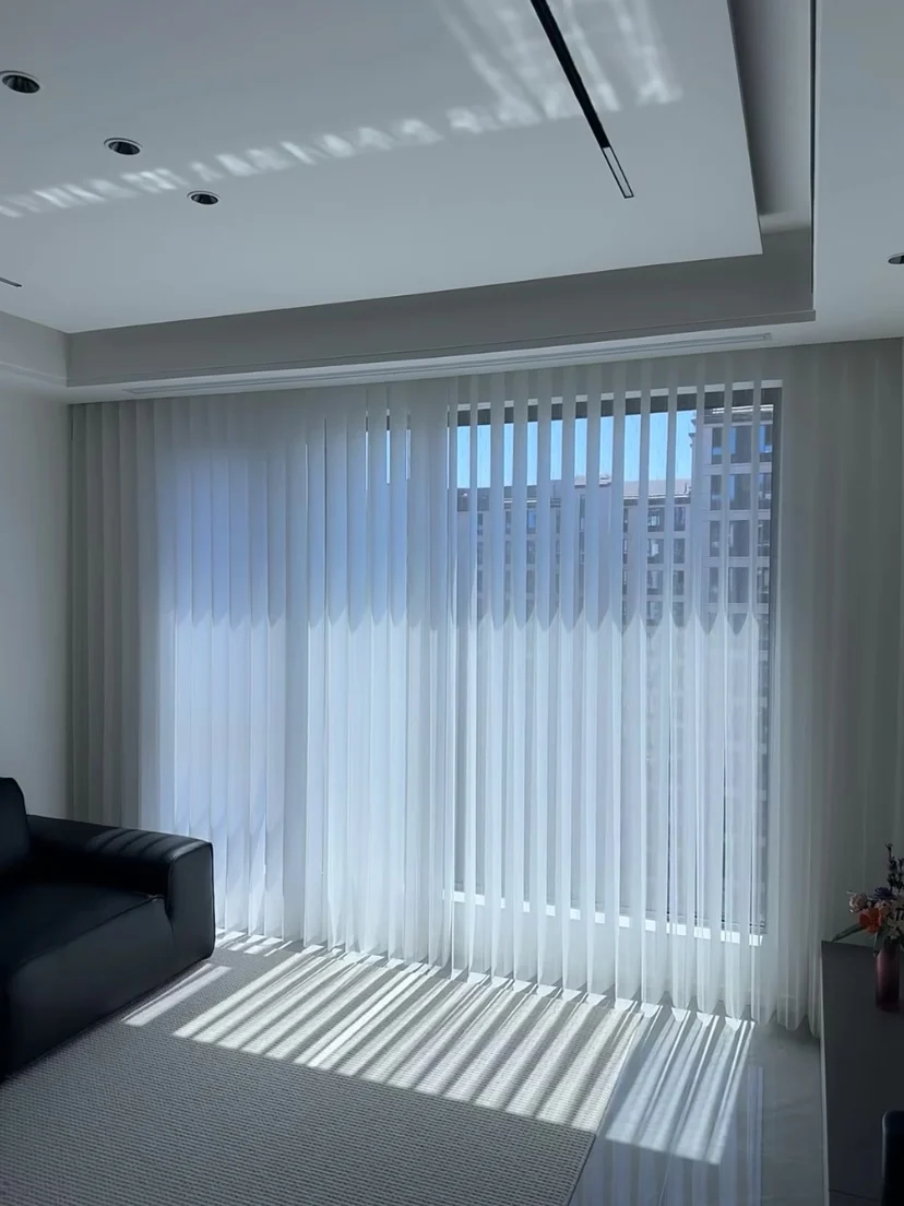 Home Decor Smart Manual vertical Venetian blinds Office Living Room Semi-shading Sunshade dream Window blind Curtain