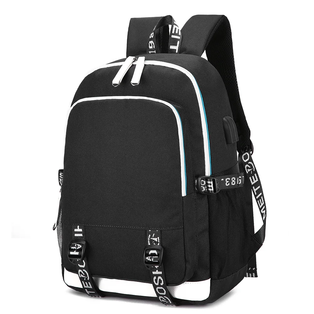 Hot Jujutsu Kaisen Backpack Men Women USB Charging Laptop Travel Backpack Teenager Student Backpack Casual Mochila