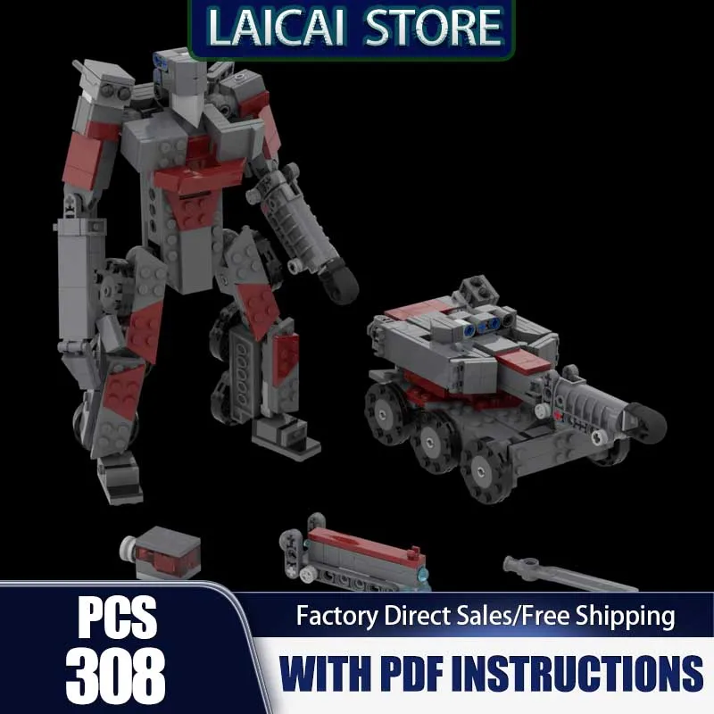 

Модель бронеавтомобиля Moc, строительные кирпичи, трансформирующий танк, меха, модель здания, технология, модульный блок, игрушка «сделай сам», праздничные подарки