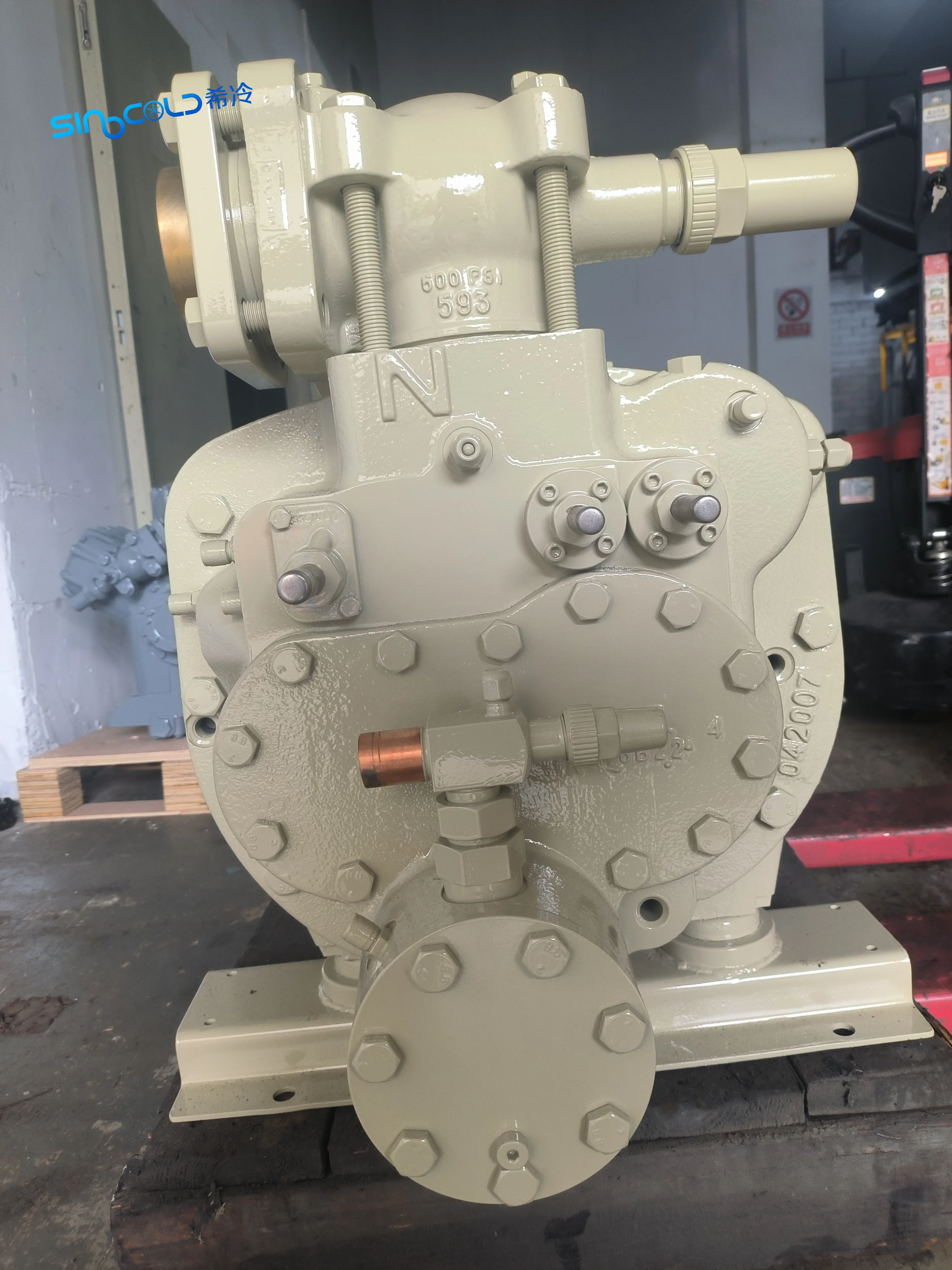 OEM Винтовой полугерметичный компрессор HVAC CHHTON3DKA0N112A 3PH 380 В 60 Гц R134A R513A