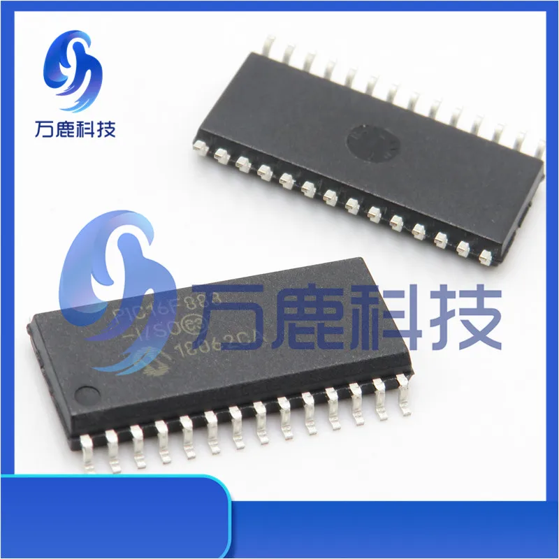 Pic16F883-I/So 28 Pin, 7Kb Flash, 256 Ram, 25 I/O Soic-28