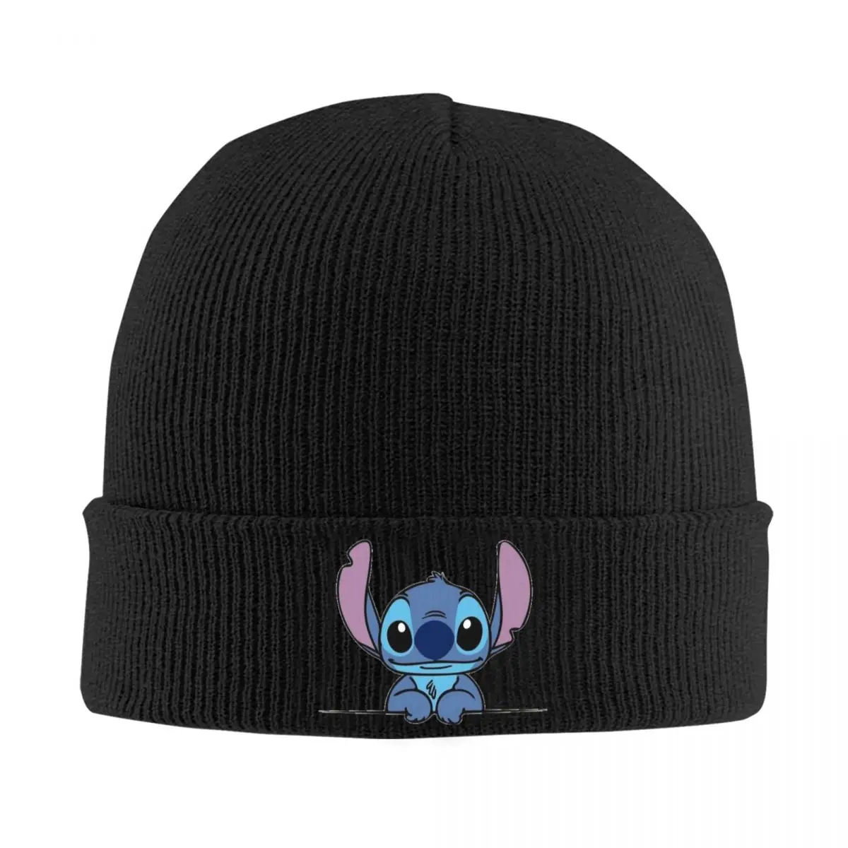 Stitch Beanie Hats Lilo Bonnet Hats Adult Unisex Street Kpop Knit Hat Autumn Graphic Head Wrap Caps