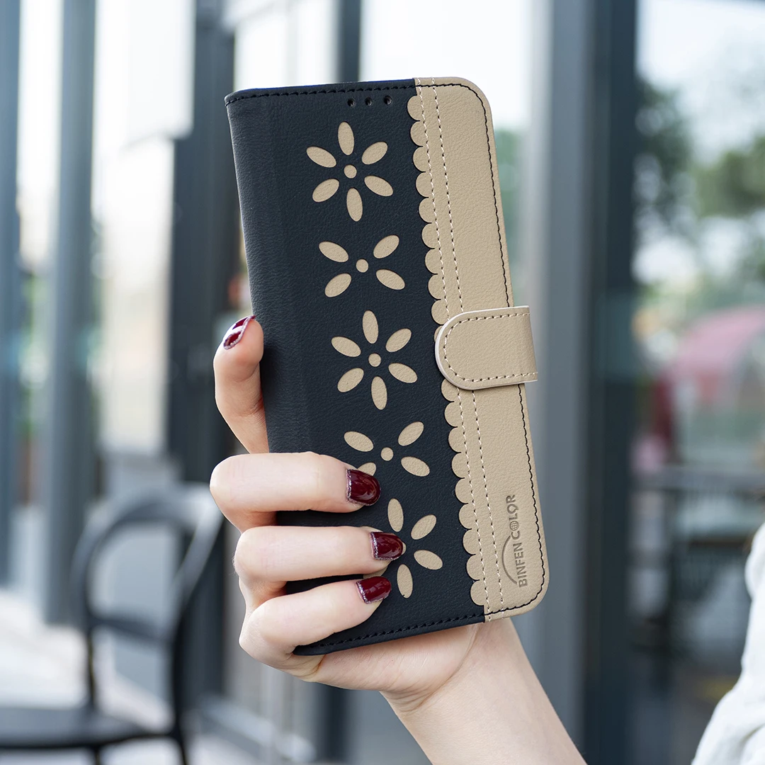 Floral Pattern Leat… - image