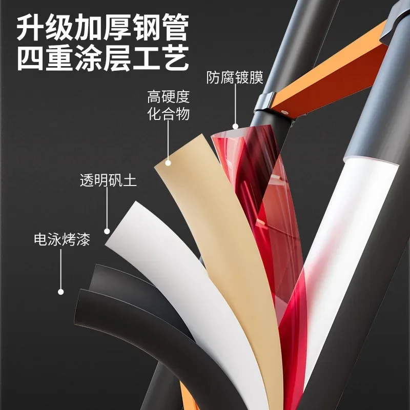 Scaffold in acciaio al carbonio addensato Scala a spina di pesce per uso domestico Scala a spina di pesce con processo antiruggine elettroforetico 1,4 m