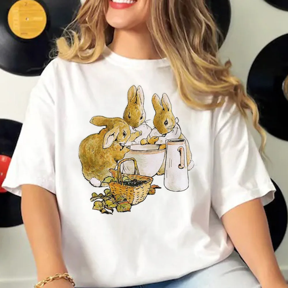 Cottagecore T-Shirts Vrouwen Ontwerper Komisch Patroon Top Meisje Komische Anime Y 2K Kleding