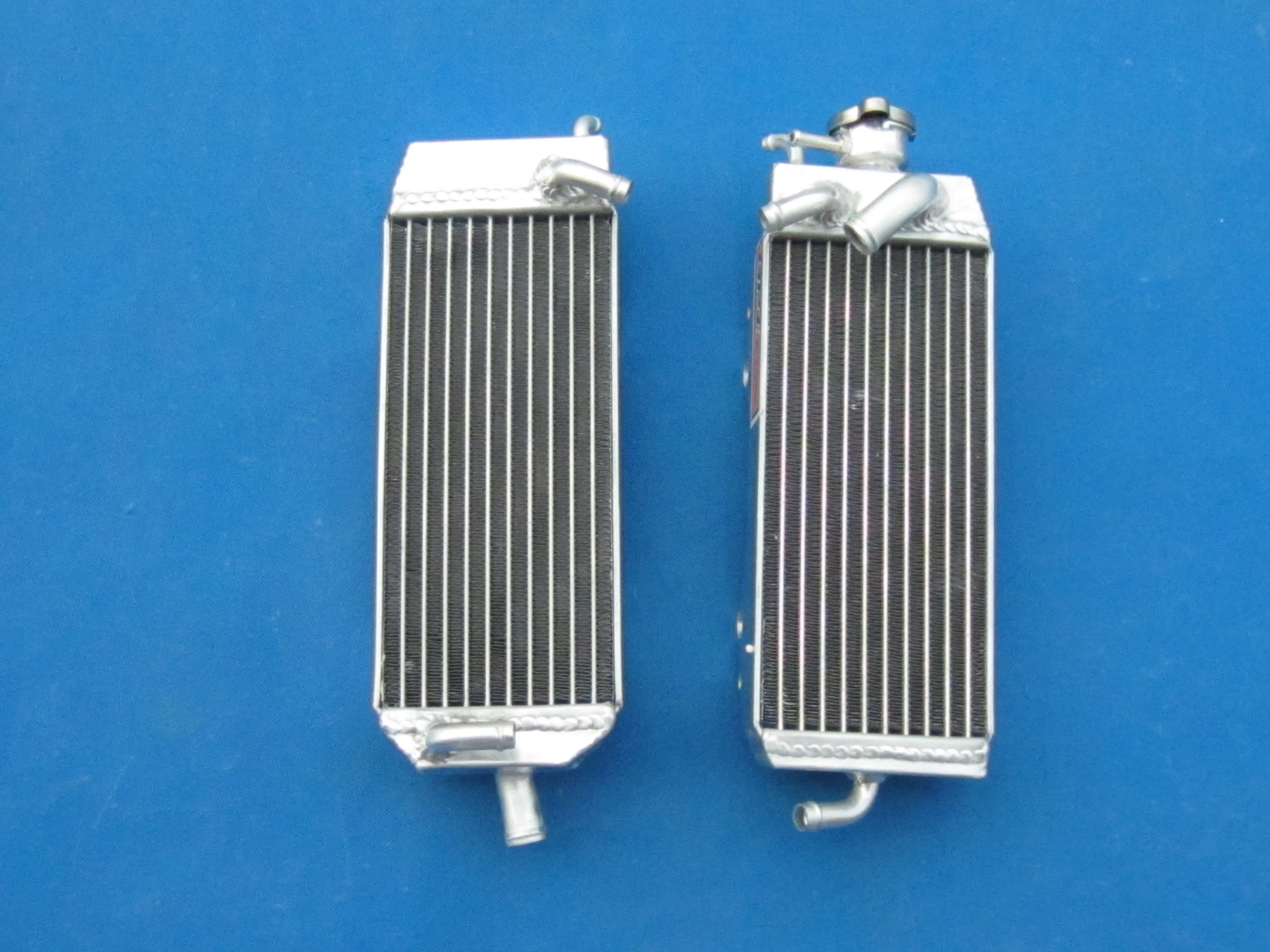 For 1998-2000 Suzuki RM125 RM125X RM125W RM125Y Aluminum Radiator Cooler Cooling Coolant 1998 1999 2000