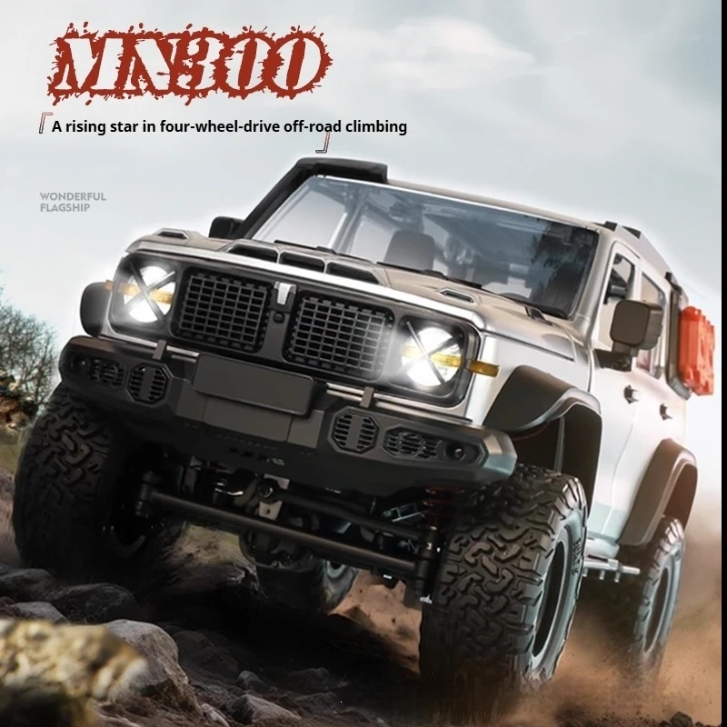 New Arrival MN RC Car, Simulation RC Crawler Off Road Model Toy, Remote Control Tank300 Style 4WD Climbing Vehicle for Hobby