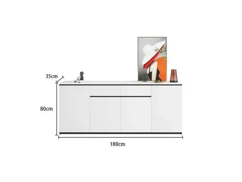 

Индивидуальный боковой шкаф для еды Xihan, настенный шкаф из цельного дерева с каменной плитой, встроенный шкаф для хранения в гостиной, шкаф для хранения