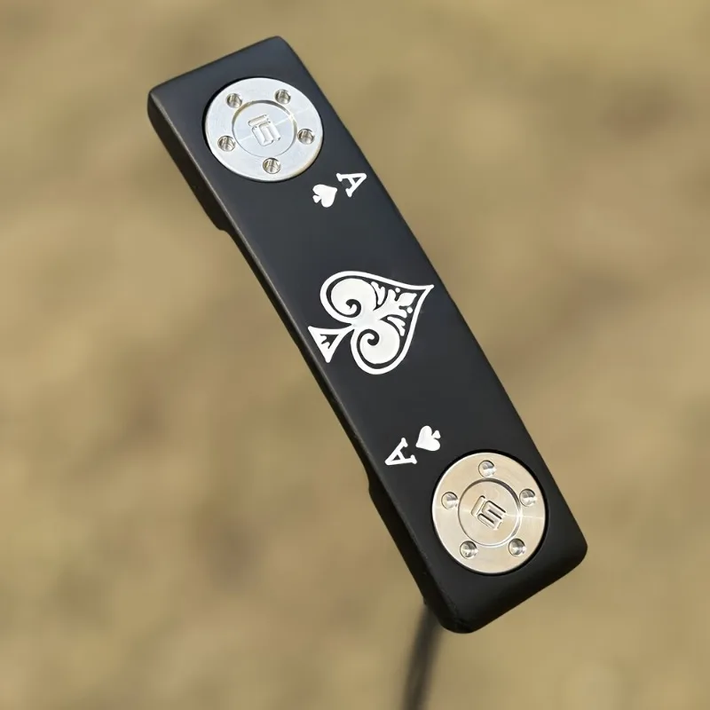 

1pc Spades Golf Putter -32 33 34 35 36 inches, detachable counterweight, S-shaped rigid rod, can improve ball speed and accuracy
