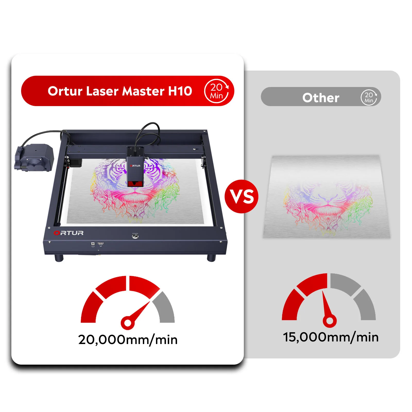 

Ortur H10 laser engraver for glass leaf art,for street vending, leaf carving, marking hammer design, "hammer painting"