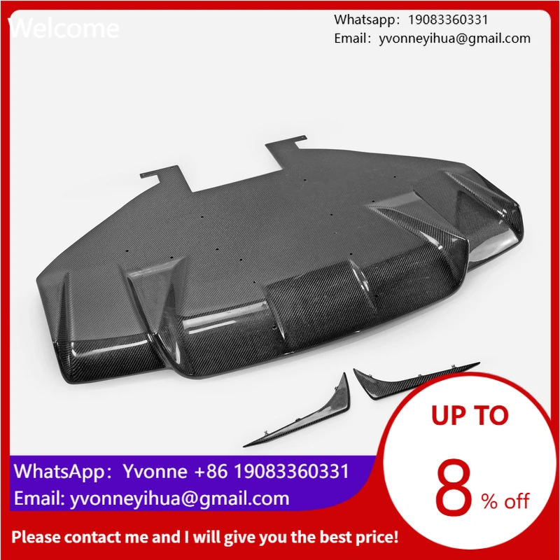 

Задний диффузор для Mini R53 R50 JCW DG (подходит для заднего бампера JCW AG)