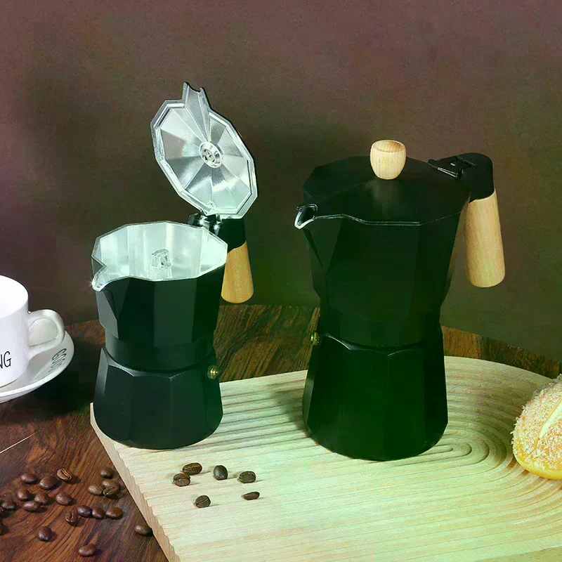 Aluminum Espresso Stovetop Moka Pot Express Coffee Maker Percolator Italian Classic Mocha Coffee Machine